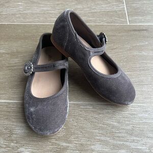 Zara Gray Kids Dress Shoes